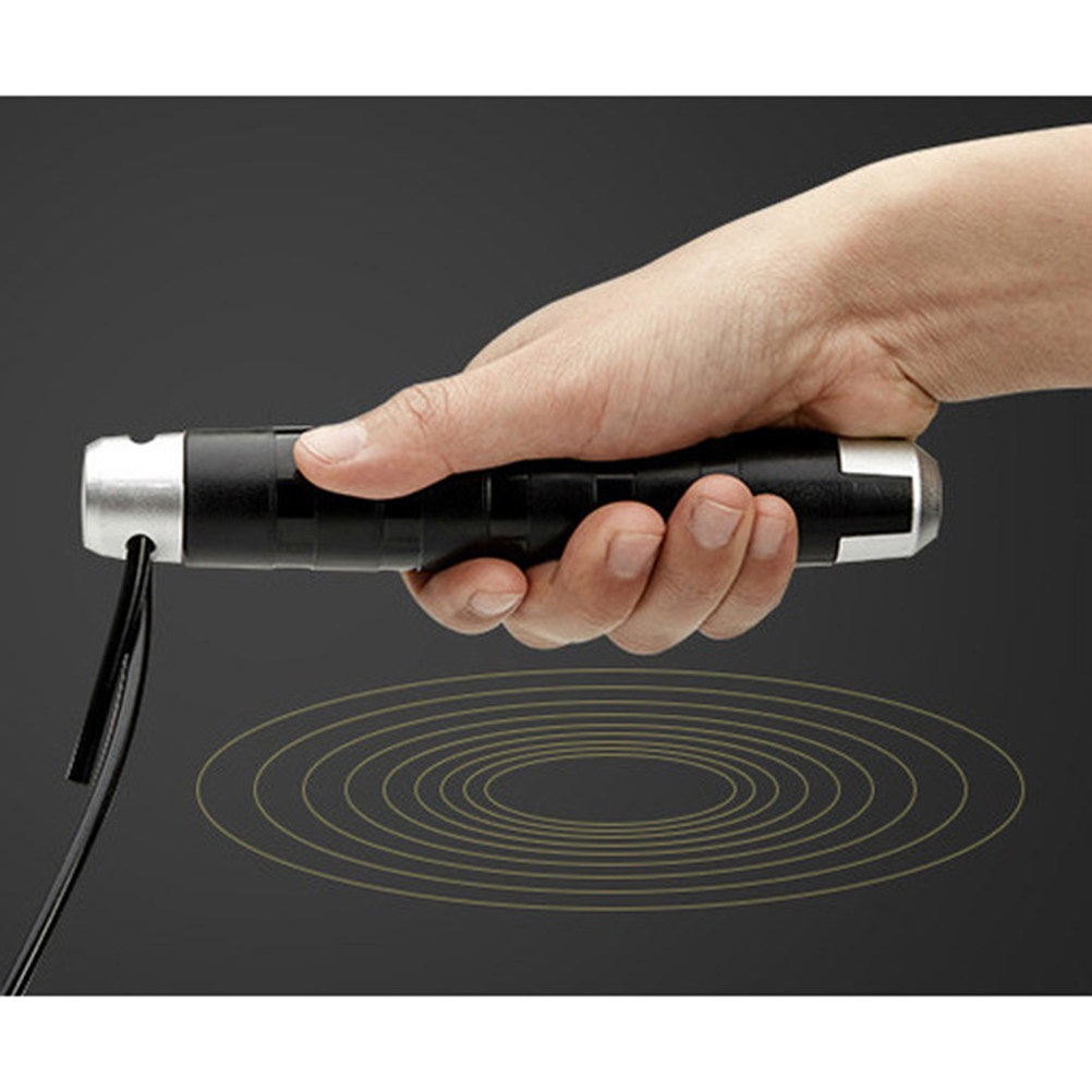 Black Steel Cable Jump Rope Be - Jump Rope Speed Bearing recension och pris