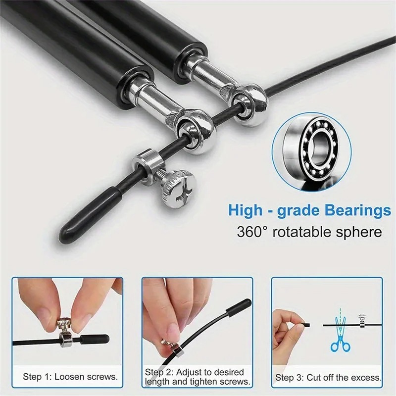 Speed Jump Rope Crossfit Men W - Jump Rope Speed Bearing recension och pris