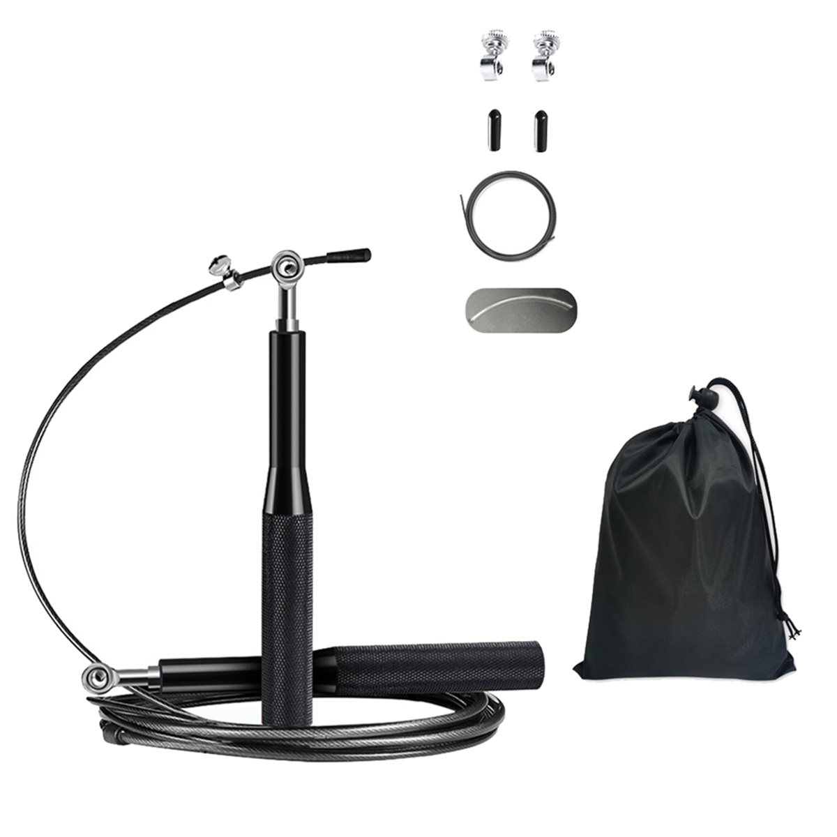 POPULAR-Adjustable Aluminum Ha - Jump Rope Speed Bearing recension och pris