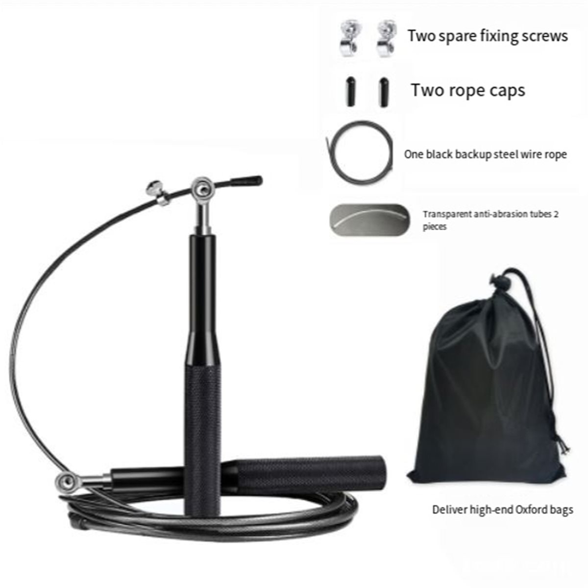POPULAR-Adjustable Aluminum Ha - Jump Rope Speed Bearing recension och pris