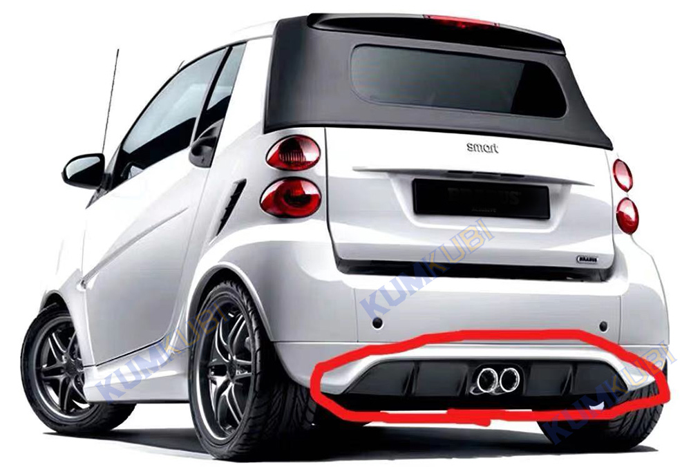 For Benz Smart fortwo 451 Car  - Bumper Plate 10Kg recension och pris