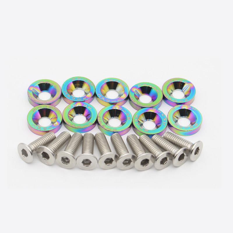 10-30PCS M6 JDM Screw License  - Bumper Plate 10Kg recension och pris