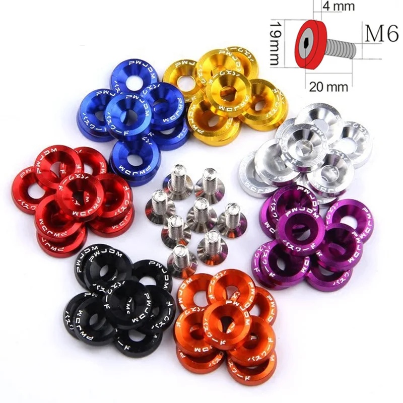 10-30PCS M6 JDM Screw License  - Bumper Plate 10Kg recension och pris
